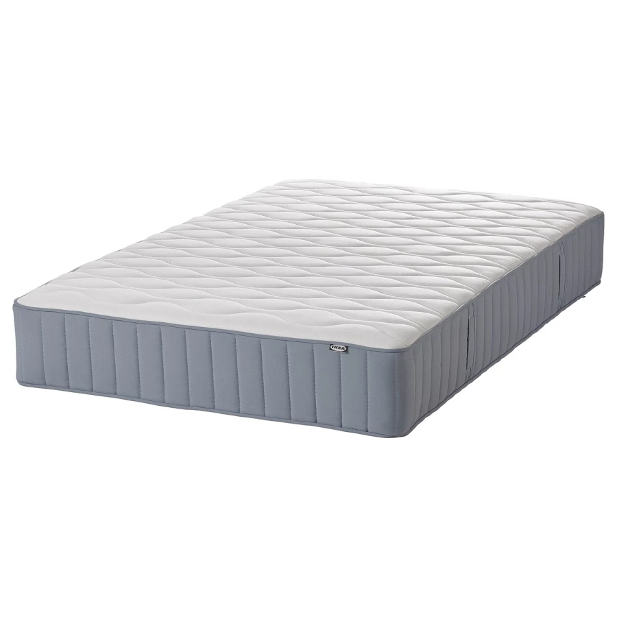Кровать - IKEA ESPEVÄR/VÅGSTRANDA/ESPEVAR/VAGSTRANDA, 200х140 см, матрас средне-жесткий, белый, ЭСПЕВАР/ВЭГСТРАНДА ИКЕА (изображение №2)