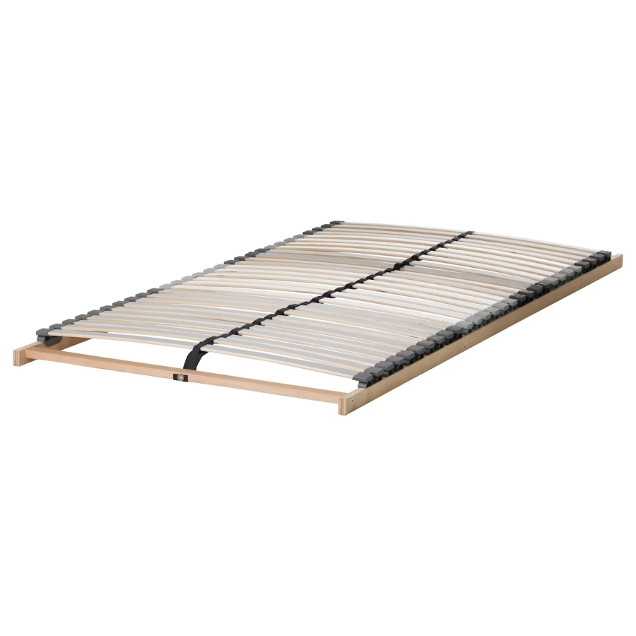 Каркас кровати - IKEA MALM/LОNSET/LÖNSET , 120х200 см, белый МАЛЬМ/ЛОНСЕТ ИКЕА (изображение №2)
