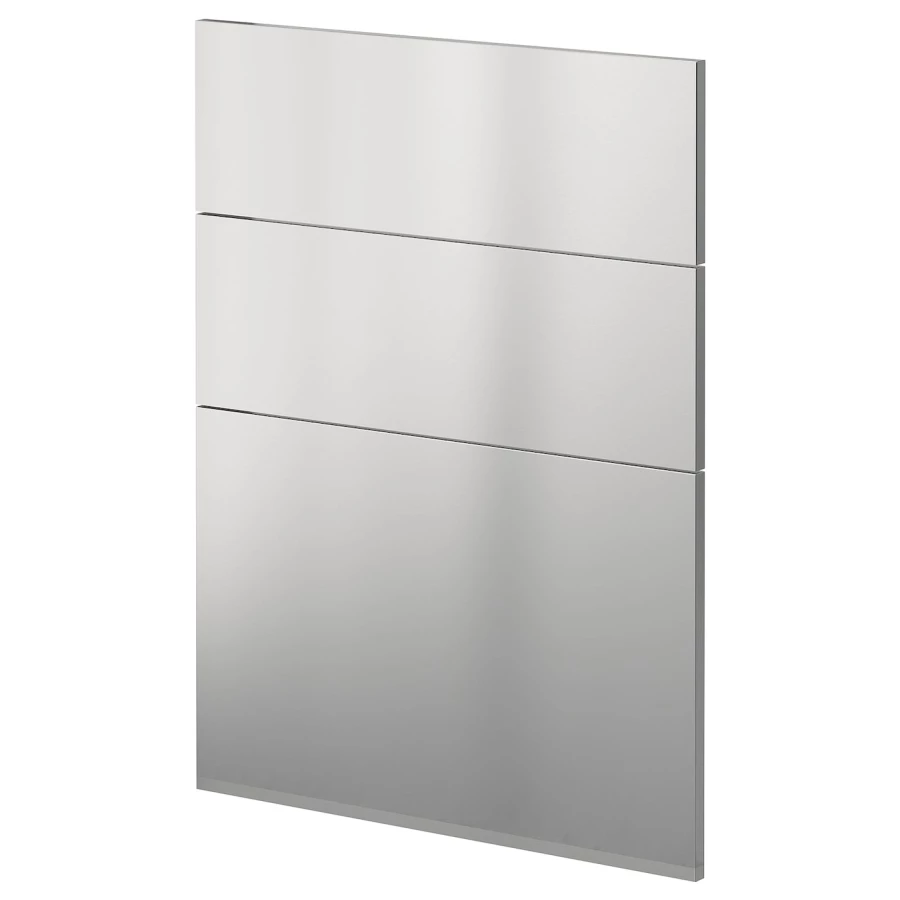 Накладная панель для посудомоечной машины - IKEA METOD, 80х60 см, нержавеющая сталь, МЕТОД ИКЕА (изображение №1)