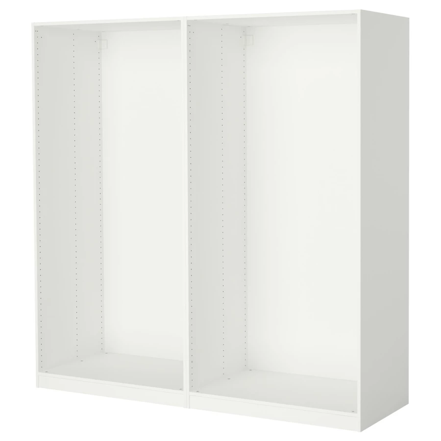 Каркас гардероба - IKEA PAX, 200x58x201 см, белый ПАКС ИКЕА (изображение №1)