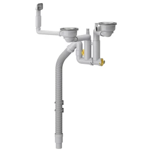 Сифон- LILLVIKEN IKEA/ ЛИЛЛЬВИКЕН ИКЕА, 90х11 см, хром