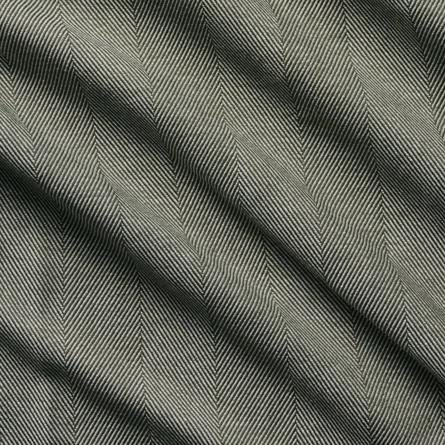 Плотная штора, 2 шт. - IKEA TIBAST, 300х145 см, темно-зеленый, ТИБАСТ ИКЕА (изображение №2)
