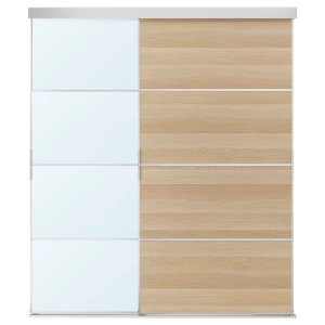 SKYTTA / MEHAMN/AULI Комбинация раздвижных дверей ИКЕА