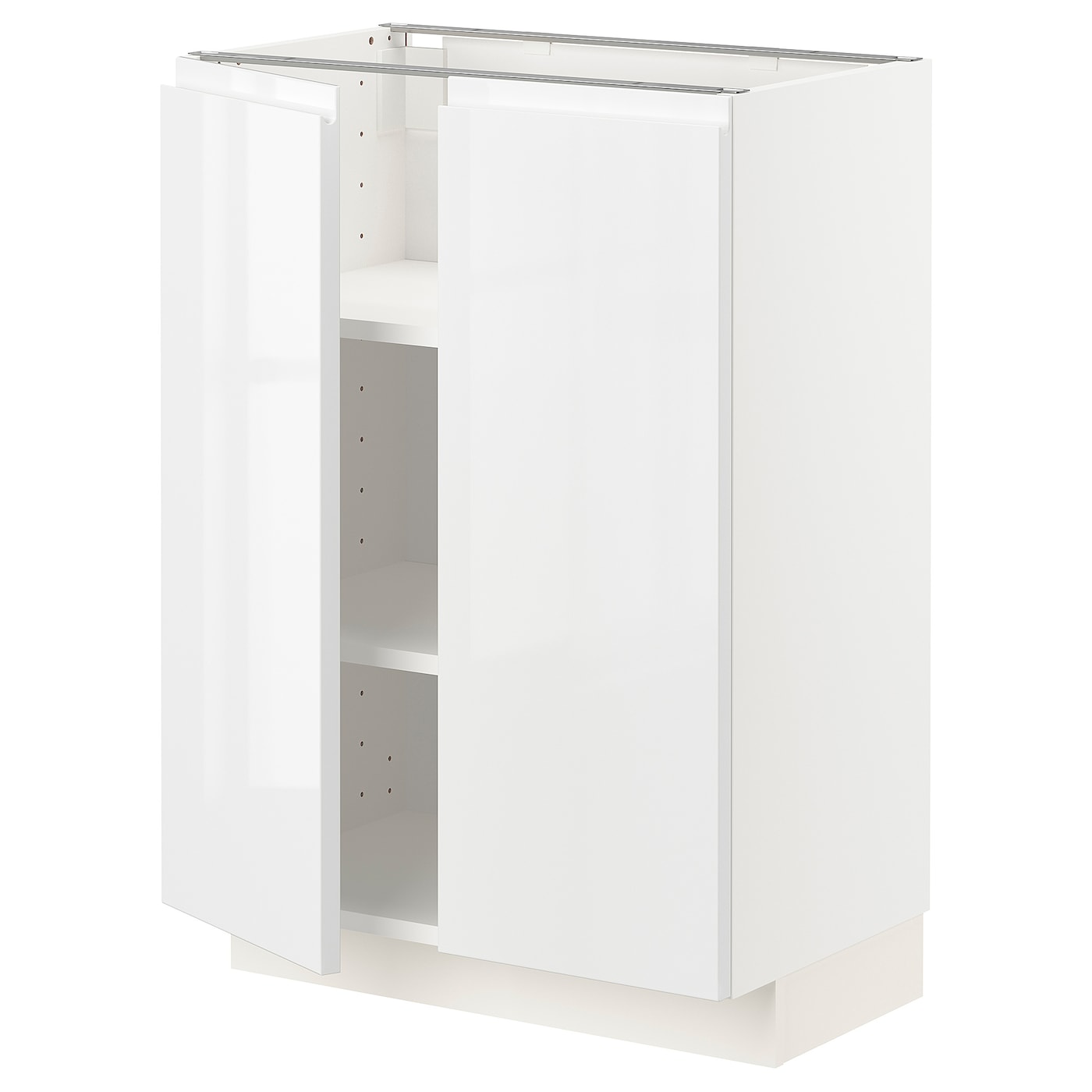 Напольный кухонный шкаф  - IKEA METOD, 88x39x60см, белый, МЕТОД ИКЕА