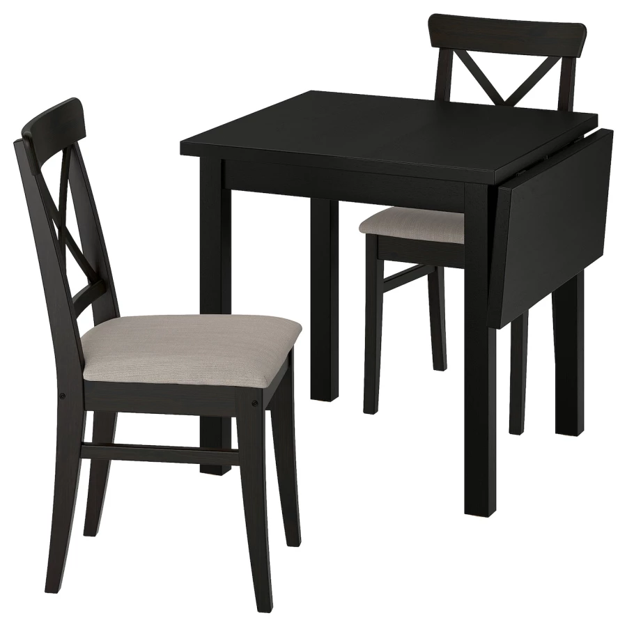NORDVIKEN / INGOLF Стол и 2 стула ИКЕА (изображение №1)