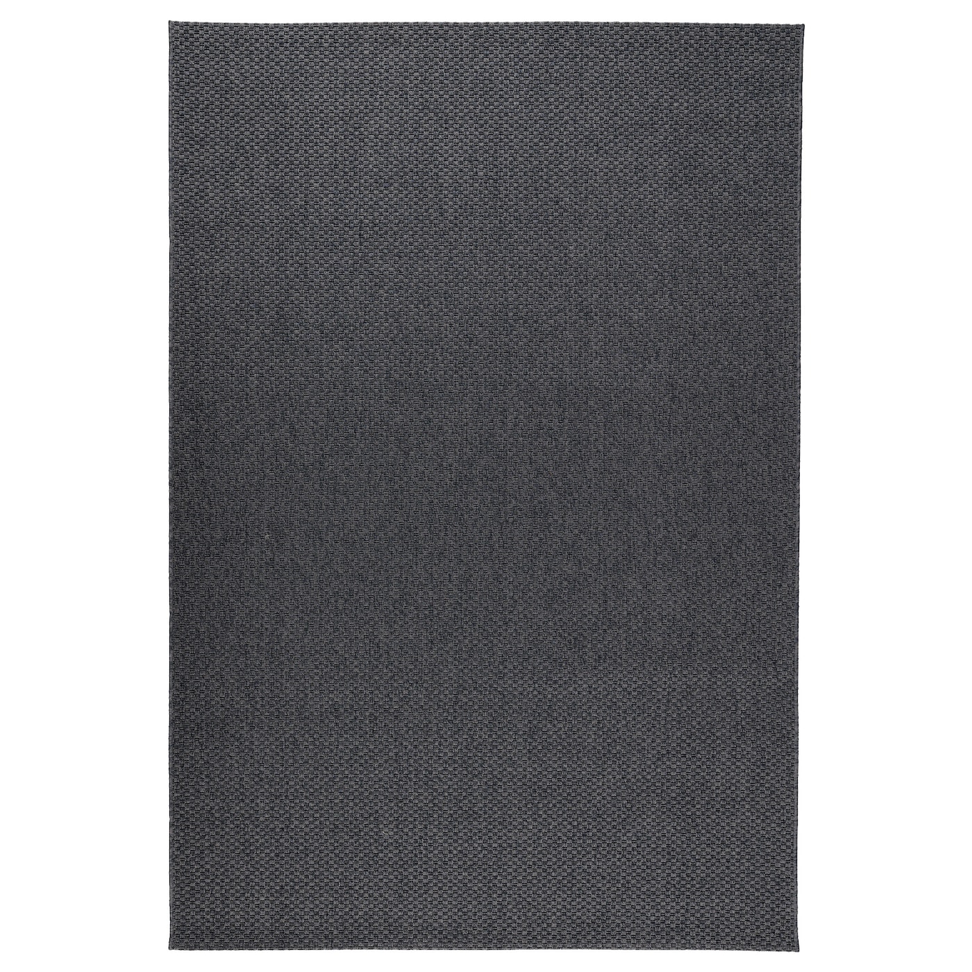 Ковер - IKEA MORUM/МОРУМ ИКЕА, 230х160 см, темно-серый