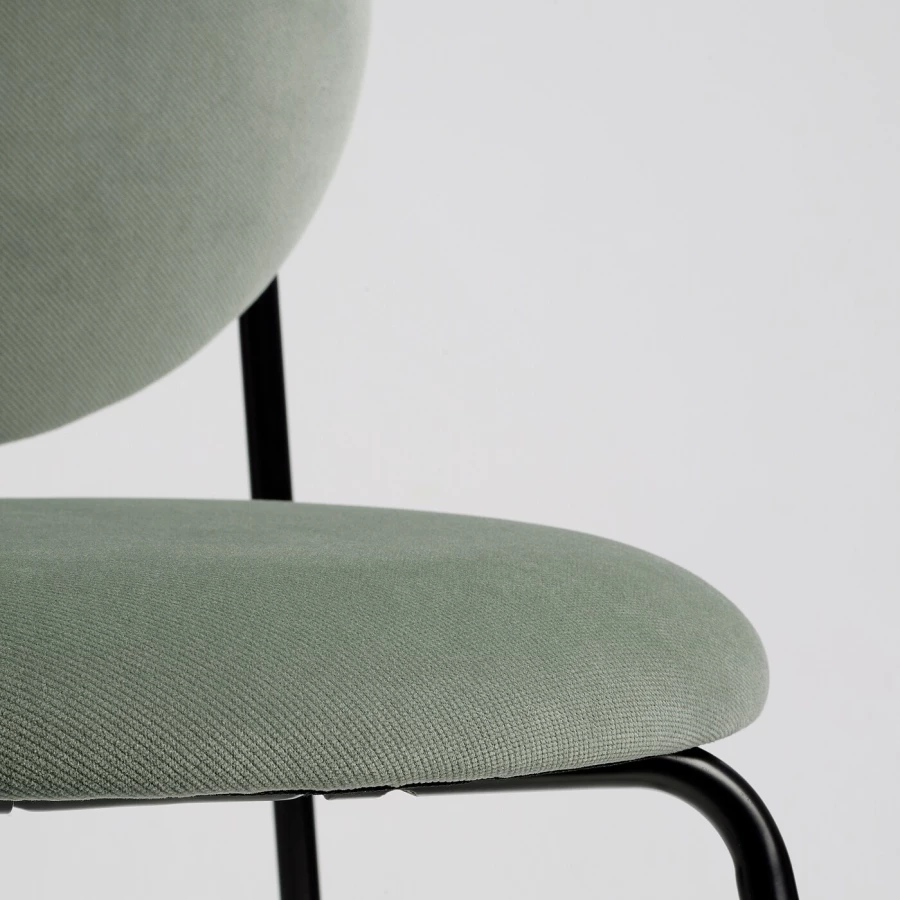 Стол и 4 стула - DOCKSTA / MÅNHULT IKEA/ ДОКСТА/МОНХУЛЬТ ИКЕА, 103х75х44  см, белый/зеленый (изображение №3)