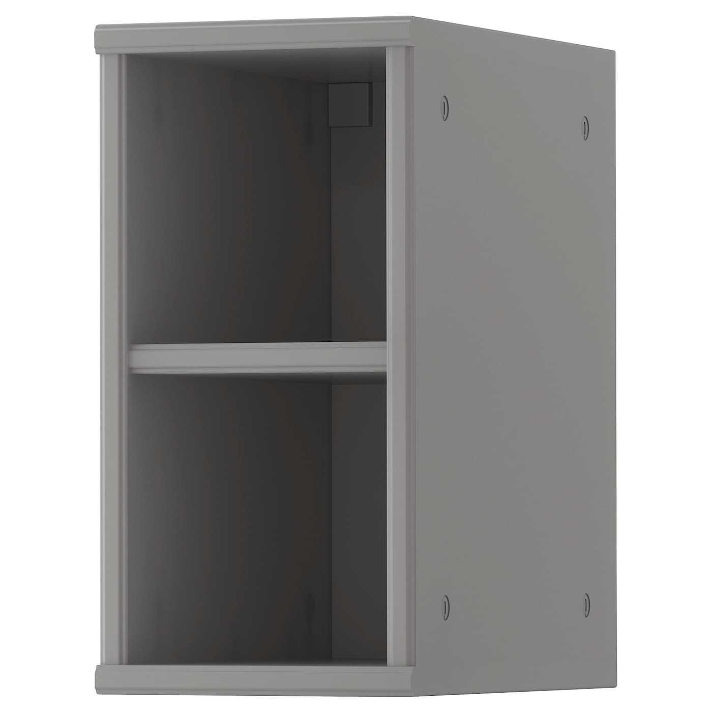 Открытый шкаф - TORNVIKEN IKEA/ ТОРНВИКЕН  ИКЕА, 40х20 см, серый