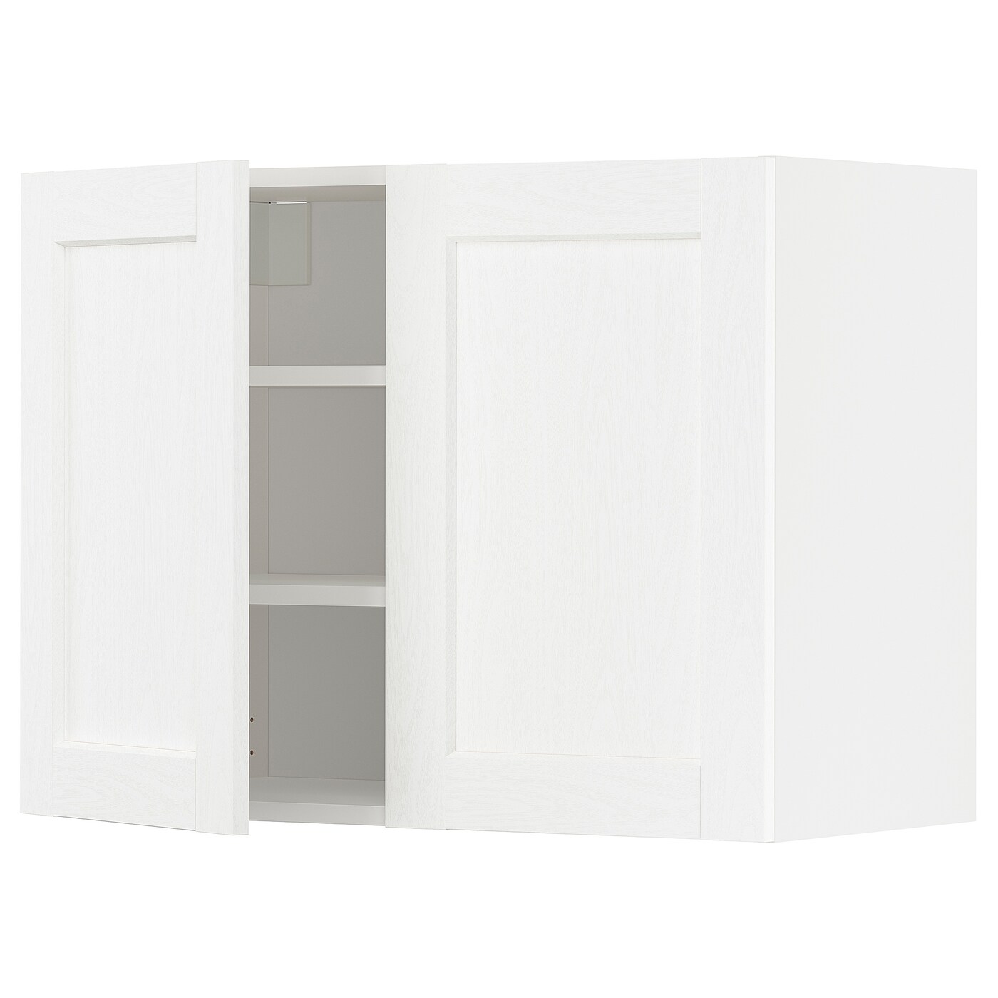 Навесной шкаф с полкой - METOD IKEA/ МЕТОД ИКЕА, 60х80 см,  белый