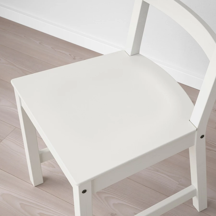 Обеденный набор - LANEBERG/NORDVIKEN IKEA/ ЛАНБЕРЕГЕ/НОРДВИКЕН ИКЕА, 190х130х80 см, белый (изображение №6)