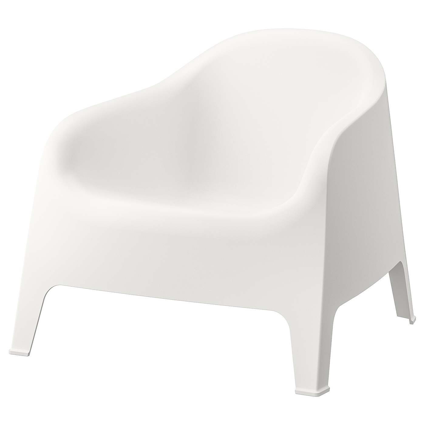 Садовое кресло - IKEA SKARPÖ, 71x79x81см, белый, СКАРПО ИКЕА