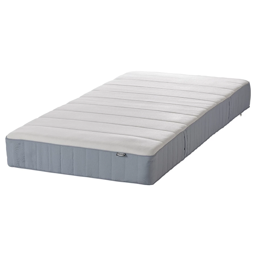 Континентальная кровать - IKEA ESPEVÄR/VESTERÖY/ESPEVAR/VESTEROY, 200х160 см, матрас средне-жесткий, белый, ЭСПЕВАР/ВЕСТЕРОЙ ИКЕА (изображение №3)