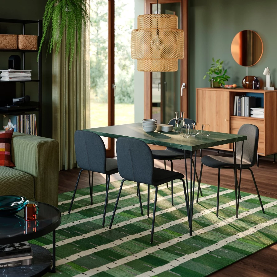 IKEA SKÅLSTA Стол и 4 стула ИКЕА (изображение №2)