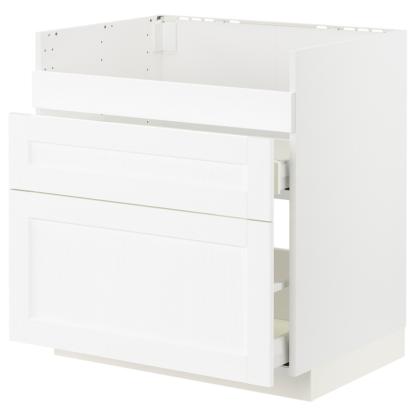 Шкаф под раковину /3 шт/2 шт - METOD / HAVSEN/MAXIMERA  IKEA/ МЕТОД/ХАВСЕН/МАКСИМЕРА ИКЕА, 88х80 см,  белый