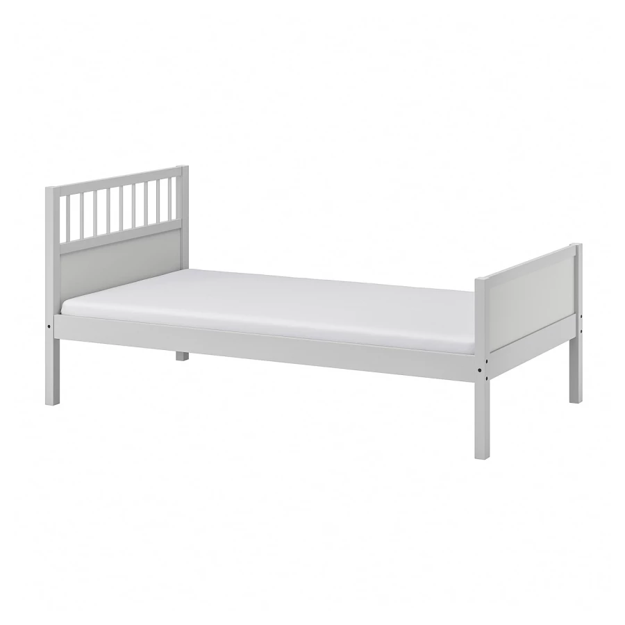 Каркас кровати - SMYGA IKEA/  смыга ИКЕА,  208х97 см, белый (изображение №1)