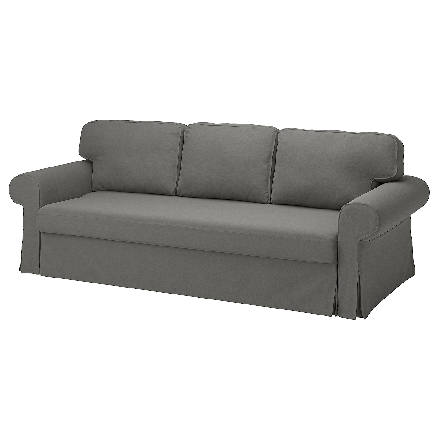 Чехол на 3-местный диван - VRETSTORP IKEA/ ВРЕТСТОРП  ИКАЕ,   серый