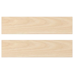 Фронтальная панель для ящика, 2 шт. - IKEA ASKERSUND, 10х40 см, ясень, АСКЕРСУНД ИКЕА
