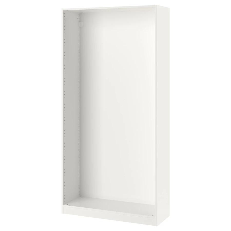 Каркас гардероба - IKEA PAX, 100x35x201 см, белый ПАКС ИКЕА (изображение №1)
