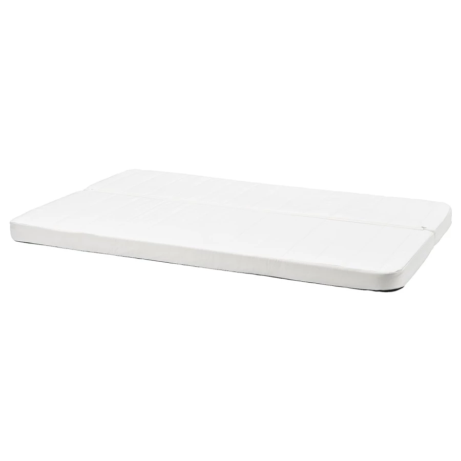 Матрас для двуспальной кровати - NYHAMN IKEA/НИХАМН ИКЕА  140x200 см, белый (изображение №1)