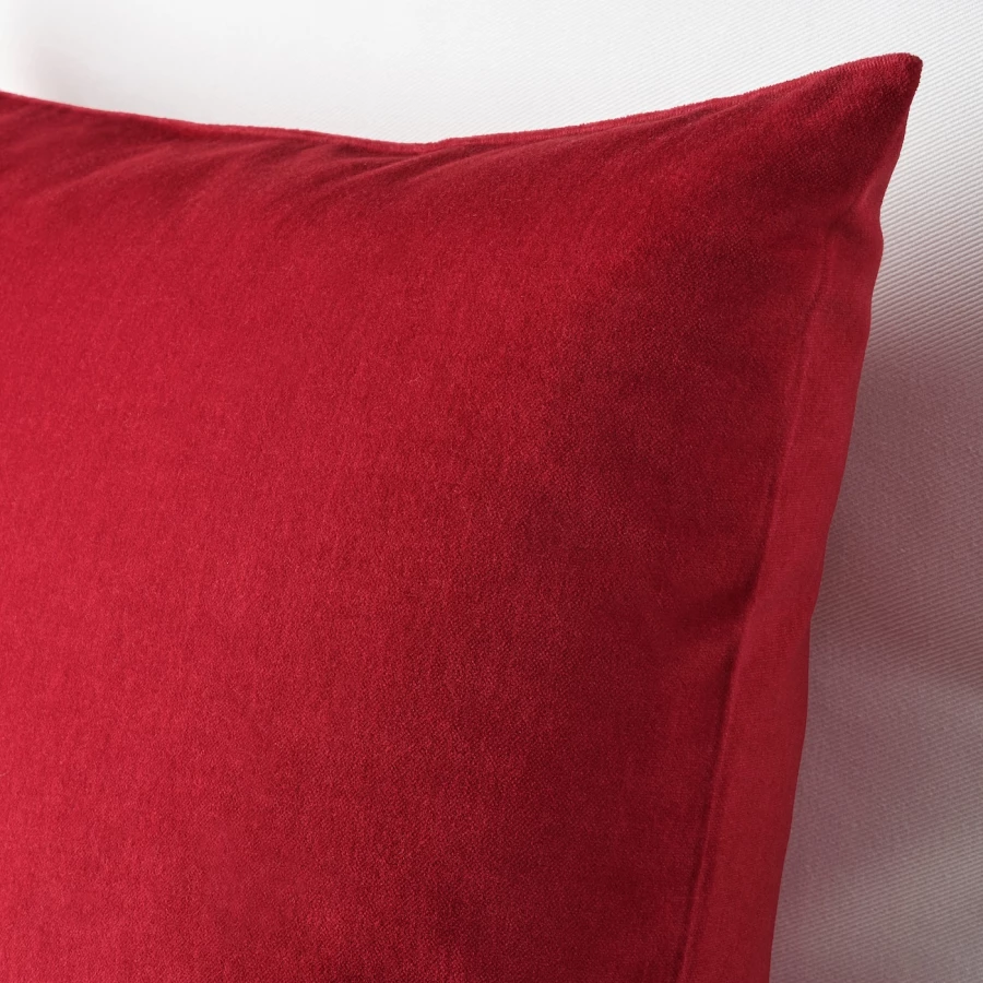 Чехол на подушку - SANELA IKEA/ САНЕЛА ИКЕА, 50х50  см, красный (изображение №2)