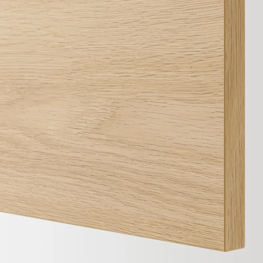 Напольный шкаф с дверцами - IKEA ENHET, 75x62x40см, белый/светло-коричневый, ЭХНЕТ ИКЕА (изображение №2)