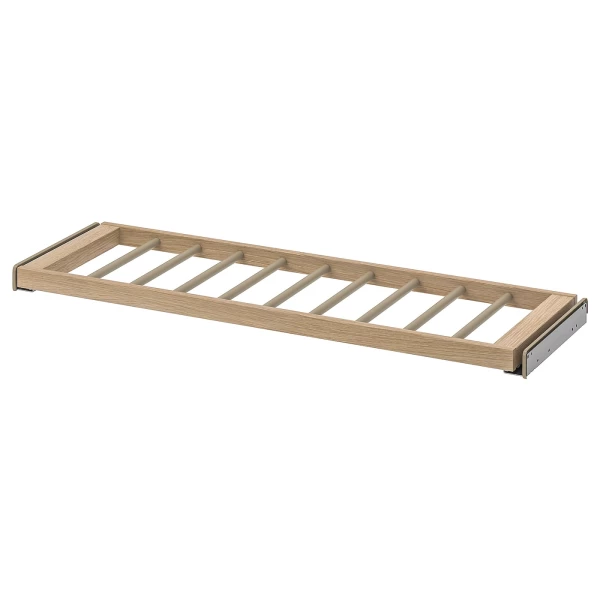 Вешалка для брюк выдвижная - IKEA KOMPLEMENT, 3.5x33.3x96.5см, бежевый, КОМПЛИМЕНТ ИКЕА