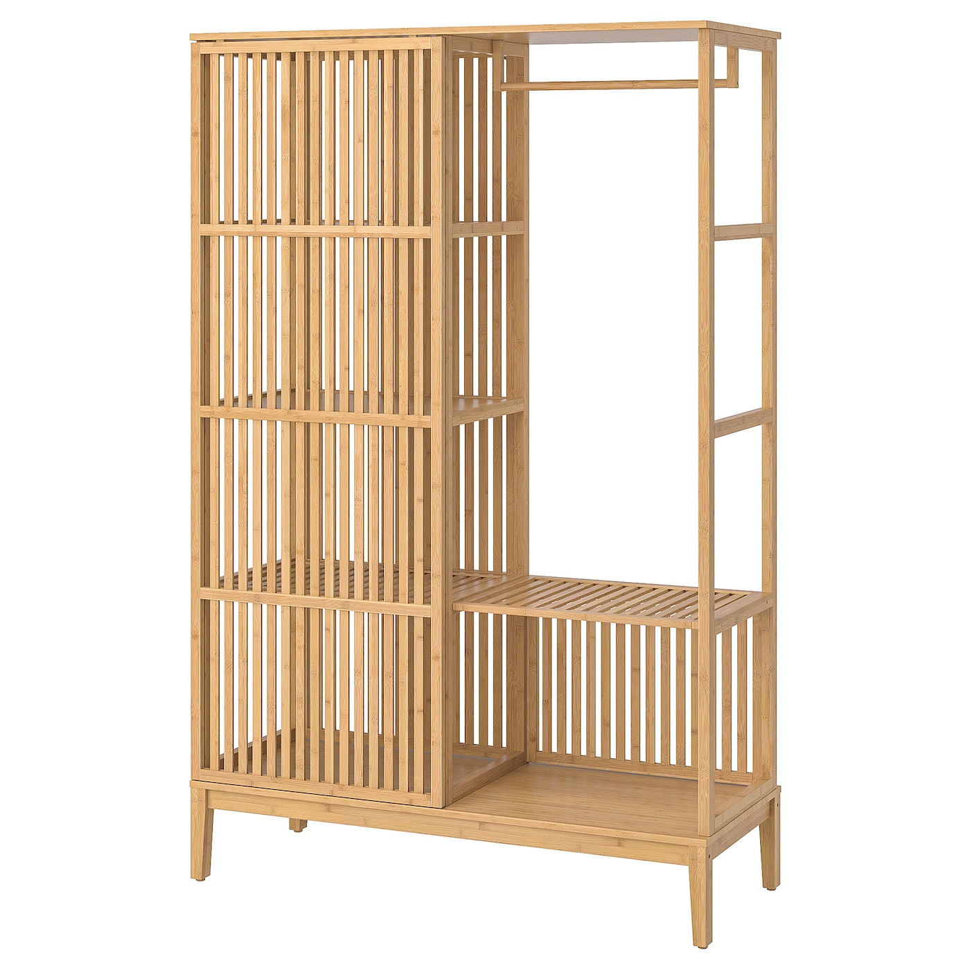 Ящик для одежды - NORDKISA IKEA/НОРДКИСА ИКЕА, 47х120х186 см, свело-коричневый