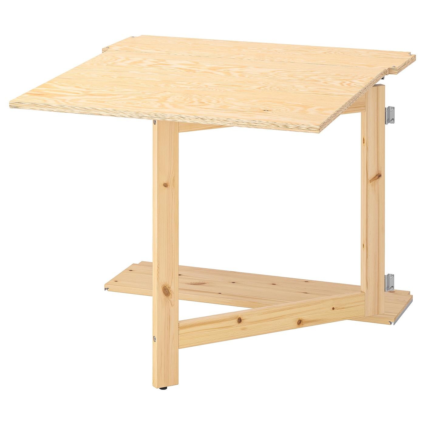 Стол складной - IKEA IVAR/ИВАР ИКЕА, 30х75х80 см, бежевый