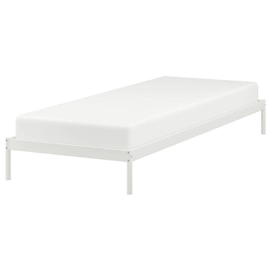 Каркас кровати - IKEA VEVELSTAD, 200х90 см, белый, ВЕВЕЛСТАД ИКЕА (изображение №1)