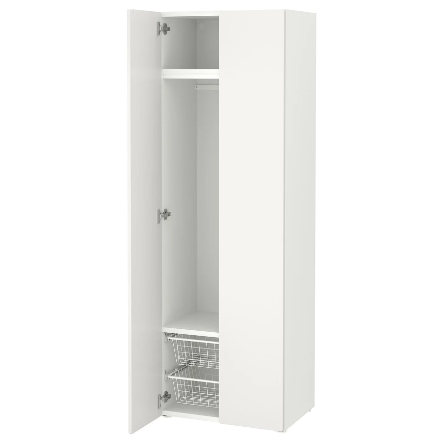 Шкаф - SMÅSTAD / SMАSTAD  IKEA /СМОСТАД  ИКЕА, 60х42х181 см, белый (изображение №1)