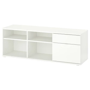 Тумба под ТВ - IKEA VIHALS/ВИХАЛС ИКЕА, 37х50х146 см, белый