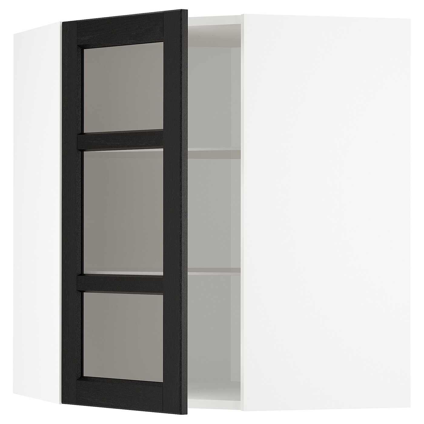 Шкаф  - METOD IKEA/ МЕТОД ИКЕА, 68х80 см, белый/черный