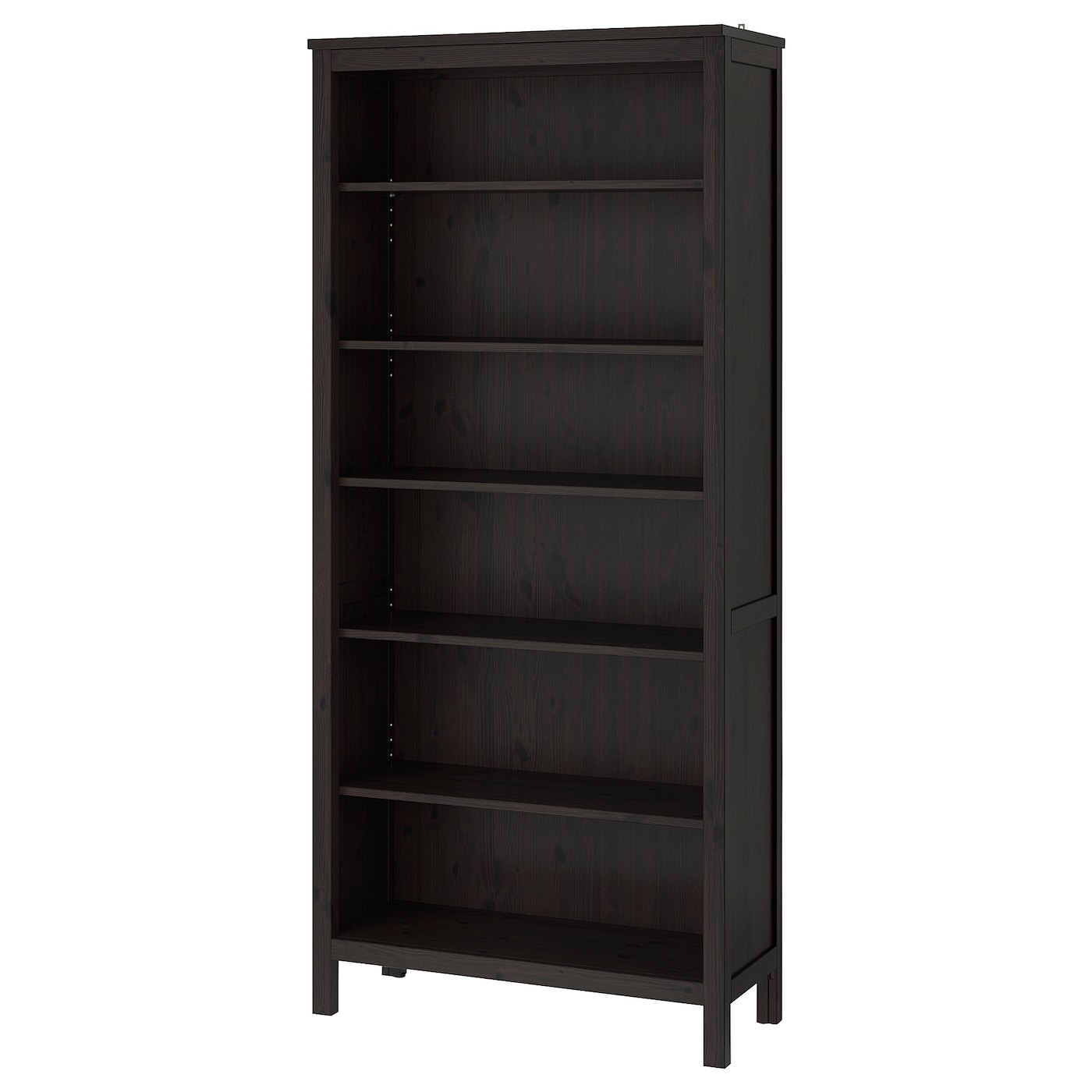 Книжный шкаф - HEMNES IKEA/ ХЕМНЭС ИКЕА,  197х90 см, черный
