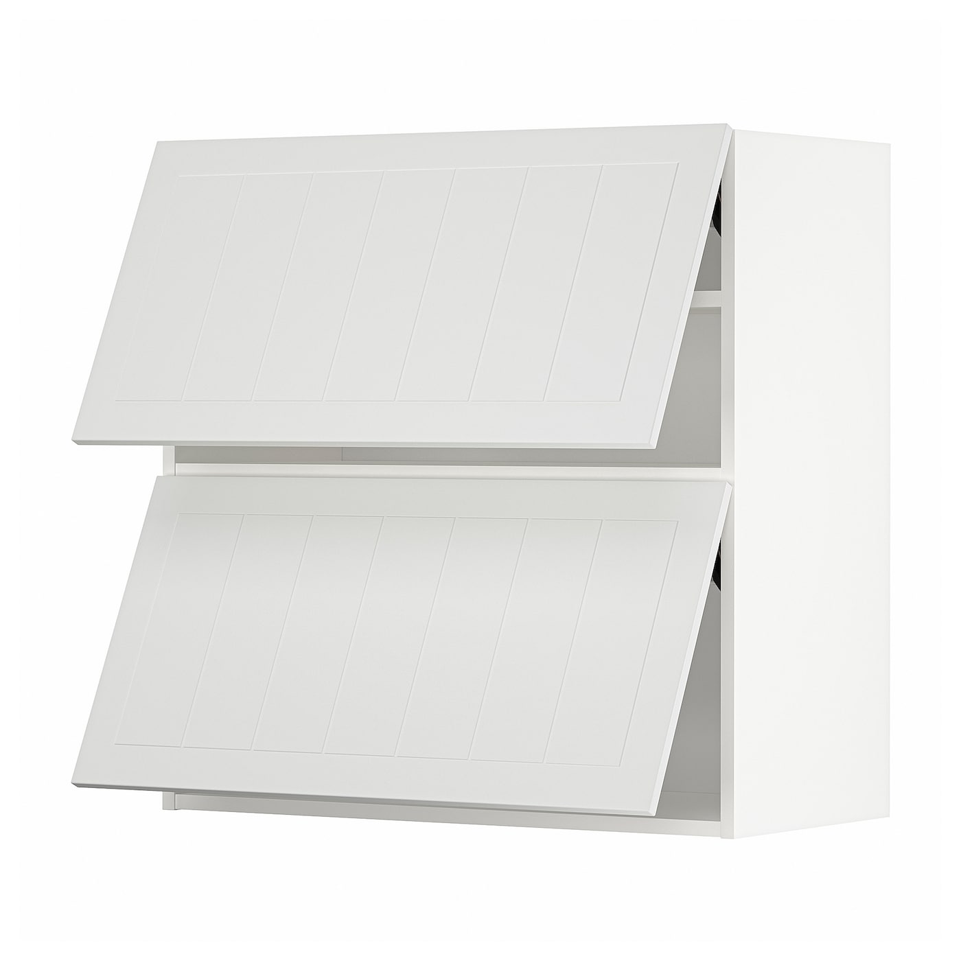 Навесной шкаф - METOD IKEA/ МЕТОД ИКЕА, 80х80 см, белый/свето-серый