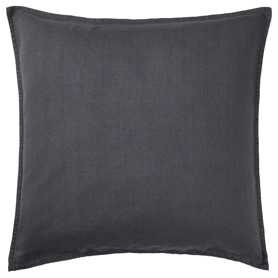 Чехол на подушку - DYTÅG /DYTАG  IKEA/ ДЮТОГ ИКЕА, 65х65 см,  темно-серый (изображение №1)