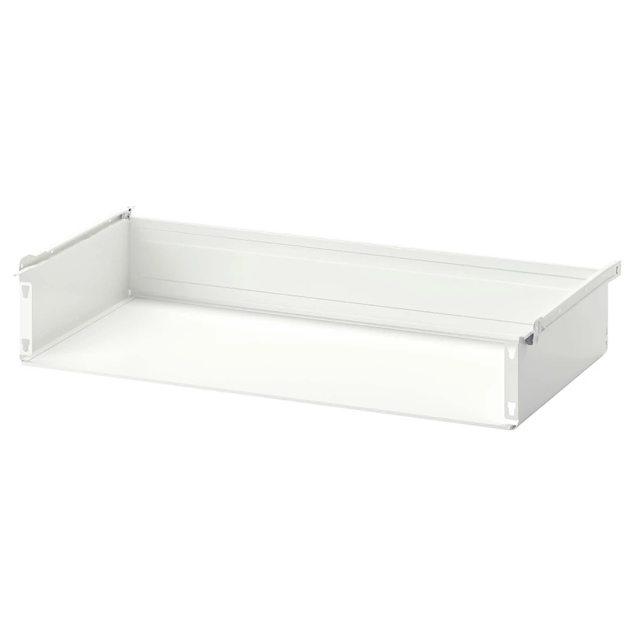 Ящик без фронтальной панели - IKEA HJALPA/HJÄLPA, 80x40 см, белый ХЭЛПА ИКЕА (изображение №1)