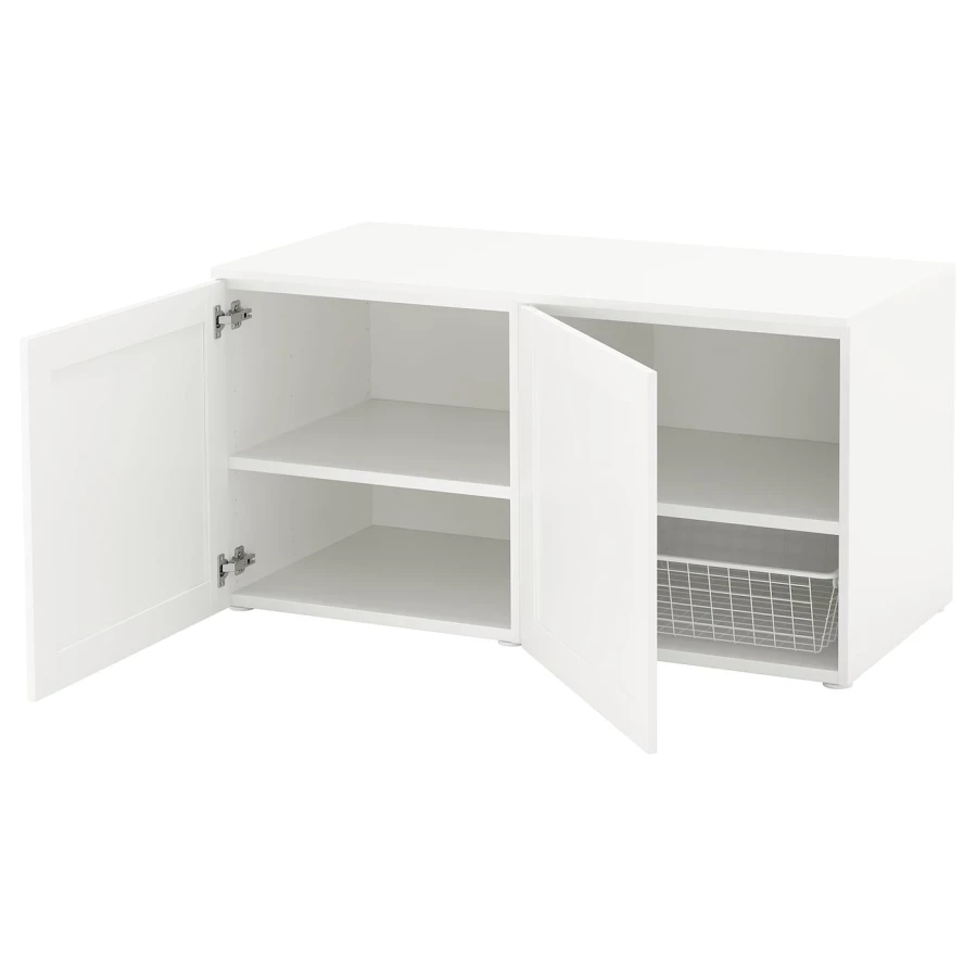 Гардеробная система - PLATSA/SANNIDAL IKEA/ПЛАТСА/САННИДАЛ ИКЕА, 57х63х120 см, белый (изображение №1)