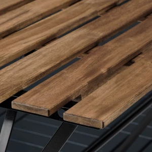 Второе фото. Складной комплект : стол + 4 стула с подушками - IKEA TÄRNÖ/TARNO/ТЭРНО ИКЕА, коричневый/черный/белый