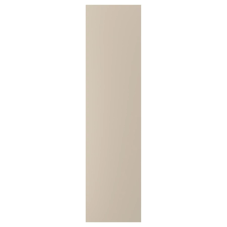 Дверь с петлями - FORSAND IKEA/ФОРСАНД ИКЕА, 195х50 см,  коричневый (изображение №1)