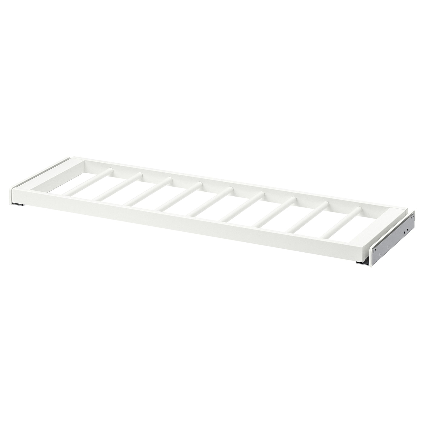 Выдвижная вешалка для брюк - IKEA KOMPLEMENT/КОМПЛИМЕНТ ИКЕА, 100x35 см, белый