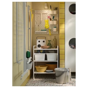 Второе фото. Часть для доски - SKÅDIS / SKАDIS IKEA/ СКОДИС ИКЕА, 6 см, белый