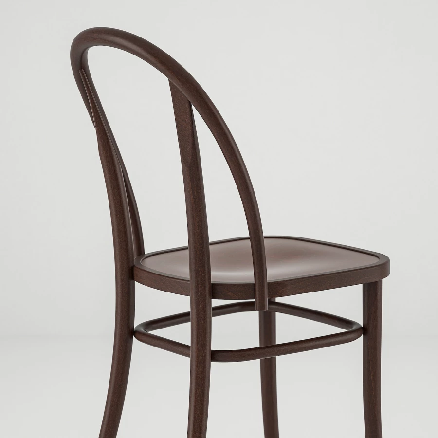 Стол и 4 стула - NORDVIKEN / SKOGSBO IKEA/ НОРДВИКЕН/СКОГСБО ИКЕА, 104х85х40 см, белый/коричневый (изображение №5)