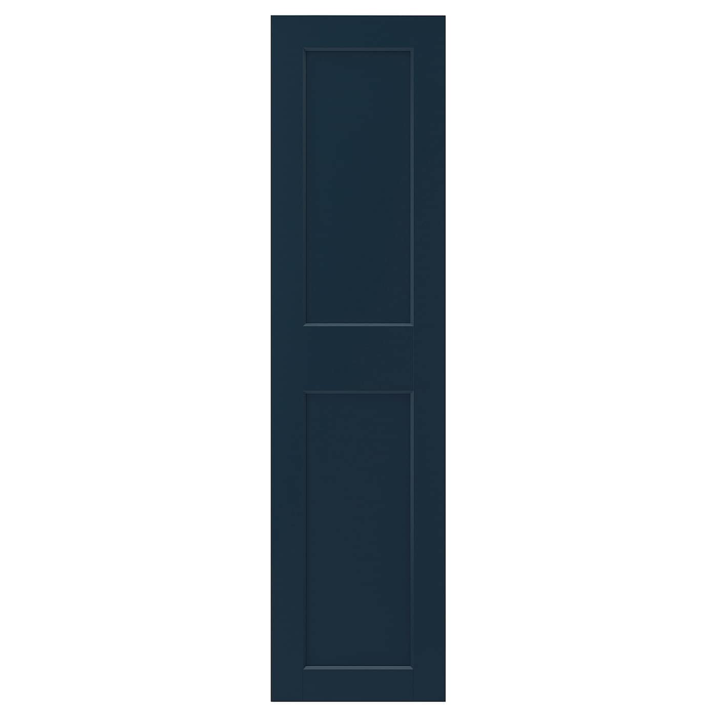 Дверца с петлями - GRIMO  IKEA/ ГРИМО ИКЕА, 195х50 см, темно-синий