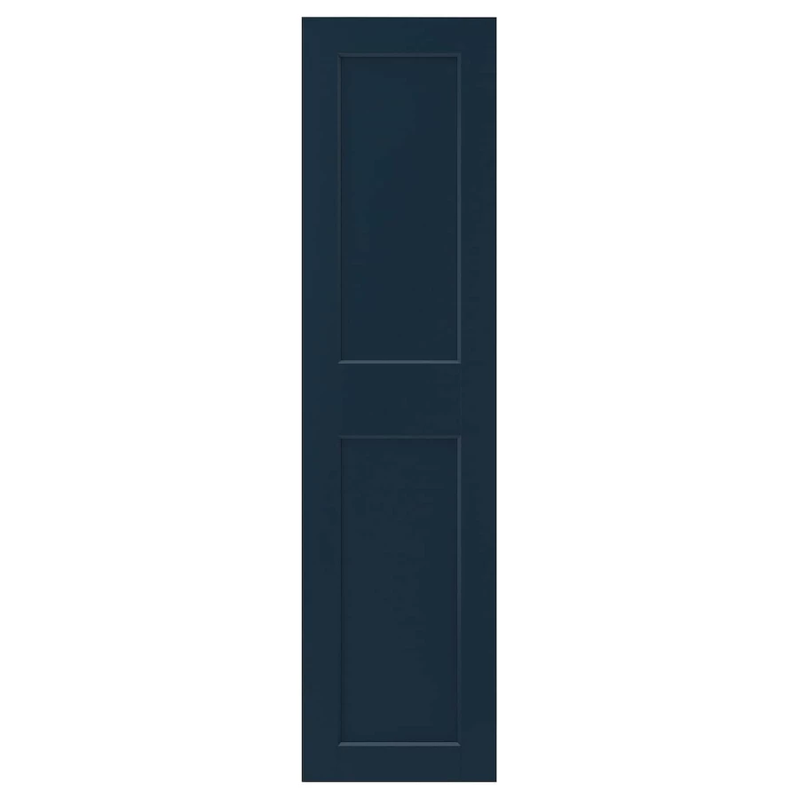 Дверца с петлями - GRIMO  IKEA/ ГРИМО ИКЕА, 195х50 см, темно-синий (изображение №1)