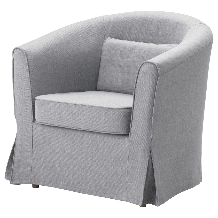 Кресло с подголовником - IKEA TULLSTA, 79х70х78 см, светло-серый, ТУЛЛЬСТА ИКЕА (изображение №1)