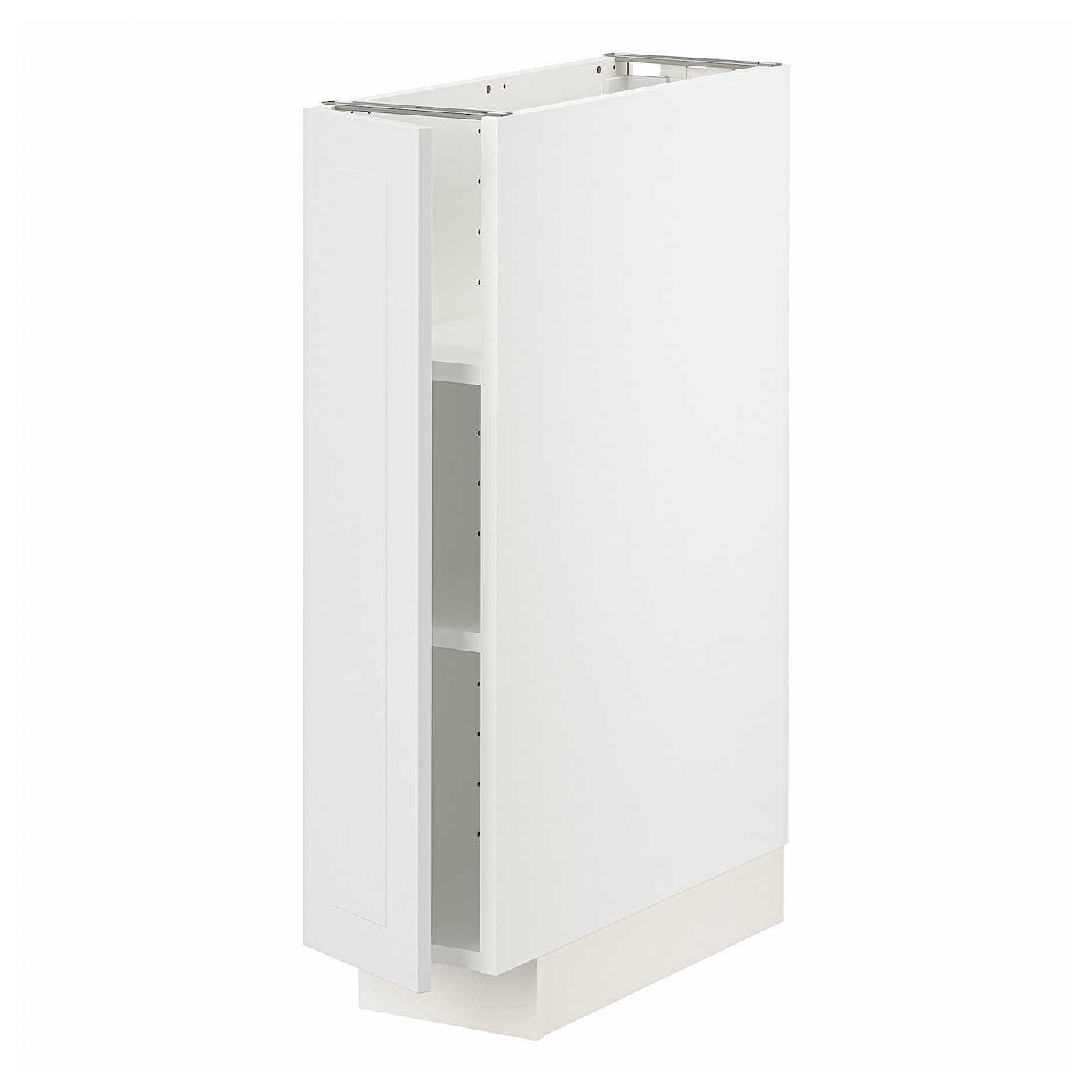 Напольный шкаф  - IKEA METOD, 88x62x20см, белый/серый, МЕТОД ИКЕА