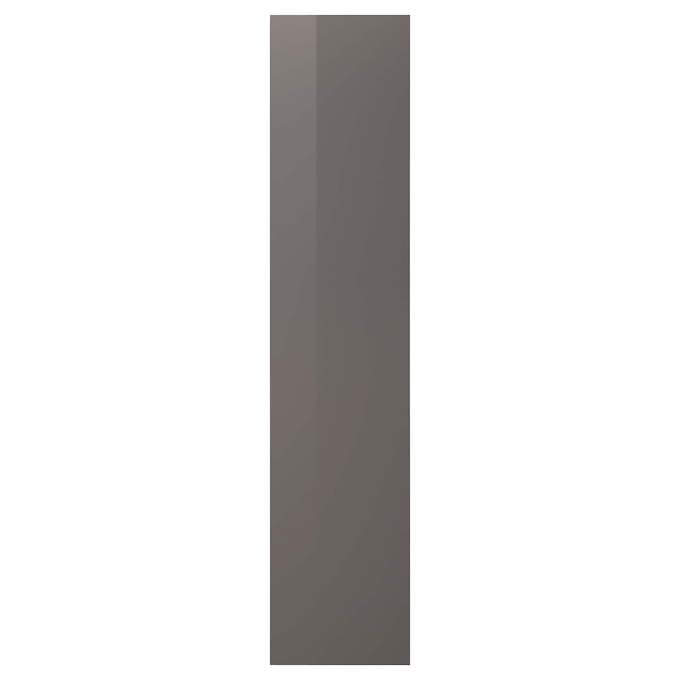 Дверь с петлями - FARDAL IKEA/ ФАРДАЛЬ ИКЕА, 229х50 см, коричневый