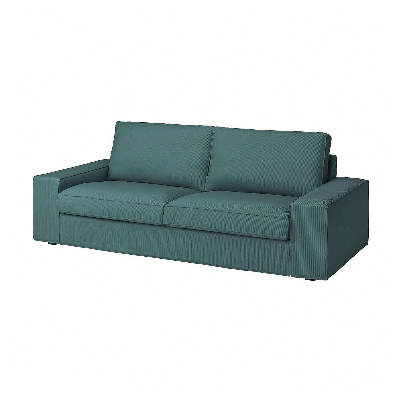 3-местный диван - IKEA KIVIK, 83x95x228см, синий, КИВИК ИКЕА