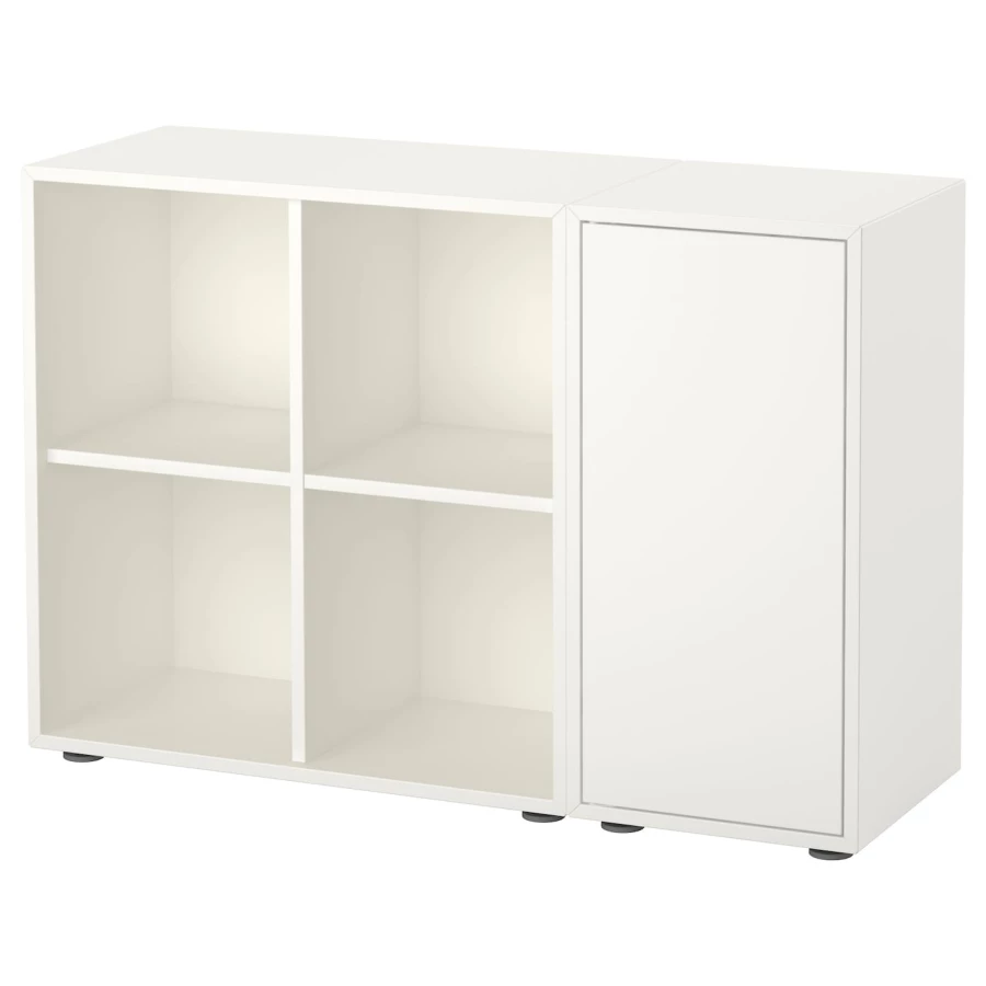Комбинация для хранения - EKET IKEA/ЭКЕТ ИКЕА, 105x35x72, белый (изображение №1)