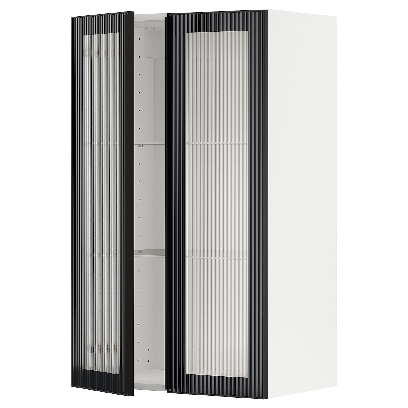 Шкаф  - METOD IKEA/ МЕТОД ИКЕА, 100х60 см, белый/черный